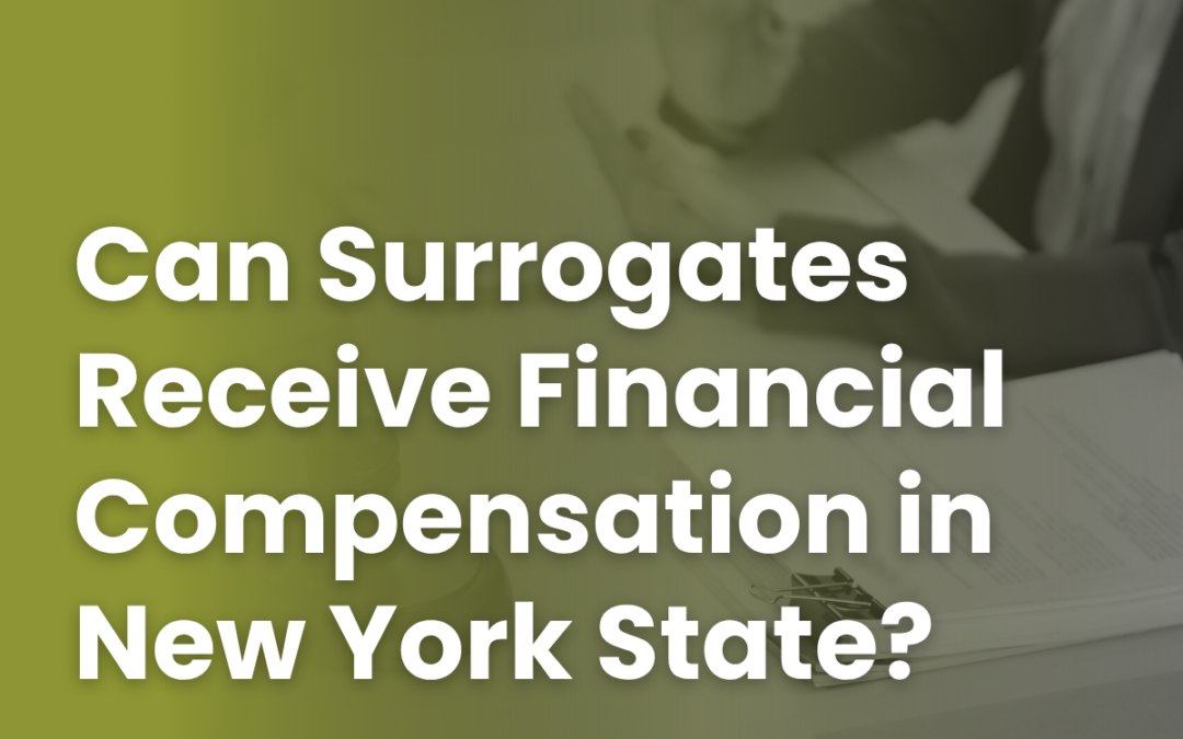 Can Surrogates Receive Financial Compensation in New York State?