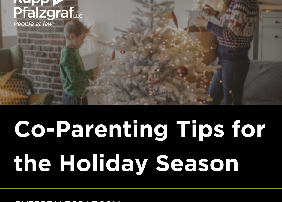 Co-Parenting Tips for the Holiday Season